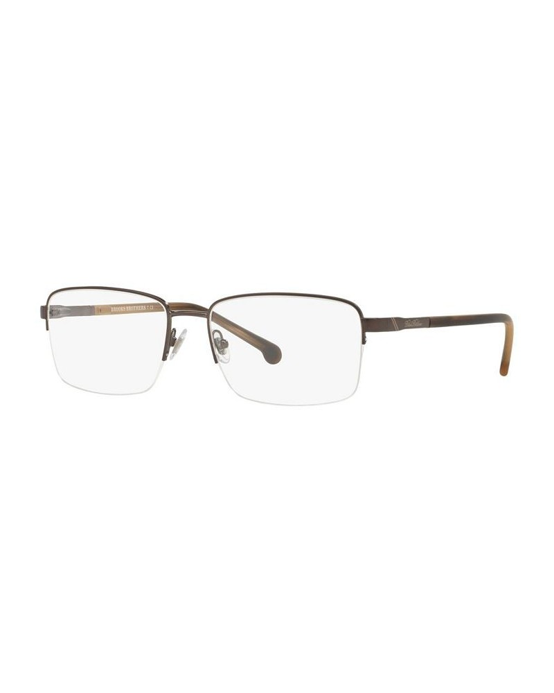 Brooks Brothers BB1044 Men's Rectangle Eyeglasses Bronze $26.04 Mens