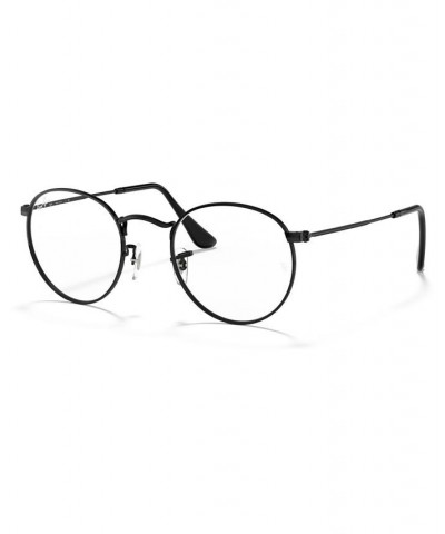 RB3447V Round Metal Unisex Round Eyeglasses Matte Blk $28.64 Unisex