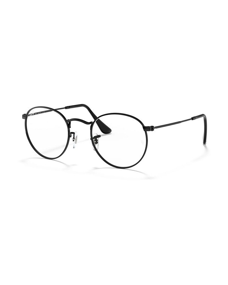 RB3447V Round Metal Unisex Round Eyeglasses Matte Blk $28.64 Unisex