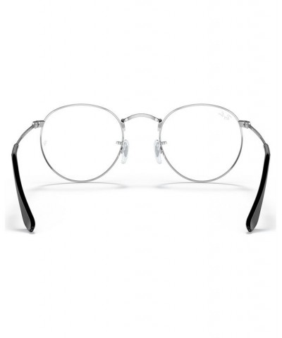 RB3447V Round Metal Unisex Round Eyeglasses Matte Blk $28.64 Unisex