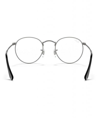 RB3447V Round Metal Unisex Round Eyeglasses Matte Blk $28.64 Unisex