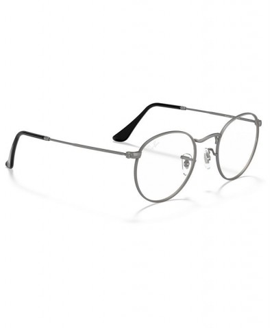 RB3447V Round Metal Unisex Round Eyeglasses Matte Blk $28.64 Unisex