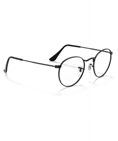 RB3447V Round Metal Unisex Round Eyeglasses Matte Blk $28.64 Unisex