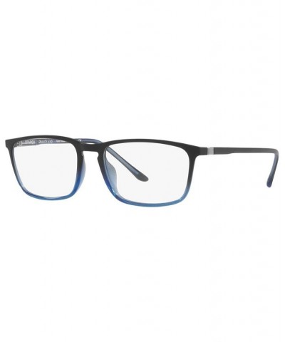 SH3073 Men's Pillow Eyeglasses Black/Blue $30.16 Mens