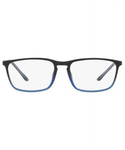 SH3073 Men's Pillow Eyeglasses Black/Blue $30.16 Mens