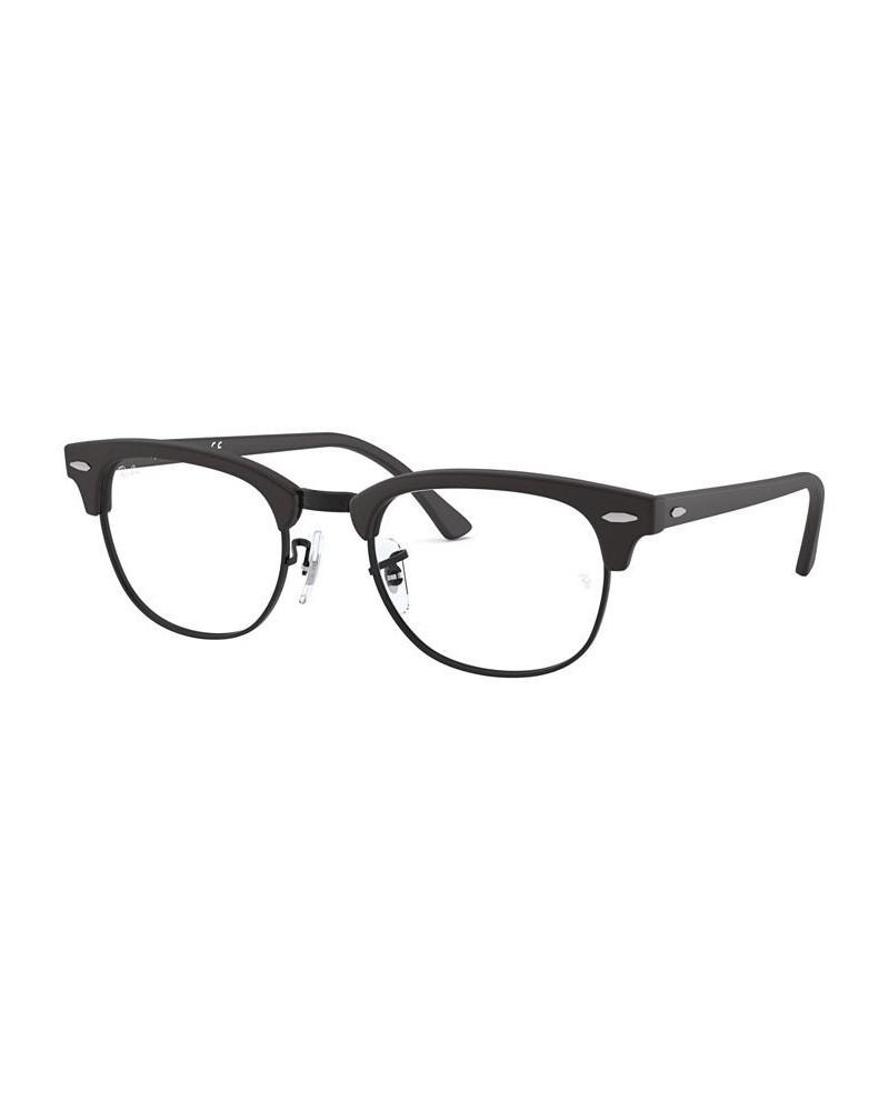 RX5154 Unisex Square Eyeglasses Matte Blac $32.47 Unisex