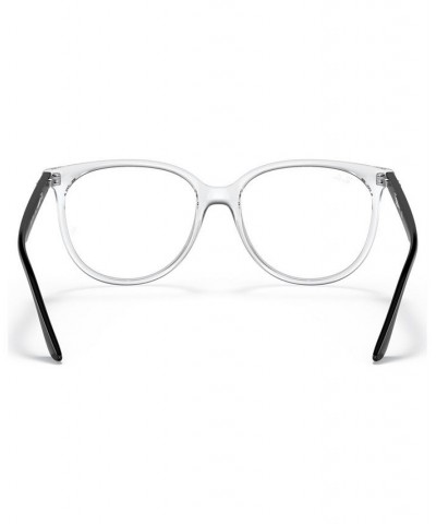 RB4378V OPTICS Women's Square Eyeglasses Transparent Gray $38.50 Womens