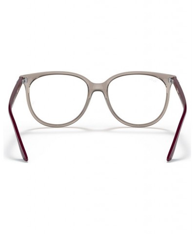 RB4378V OPTICS Women's Square Eyeglasses Transparent Gray $38.50 Womens