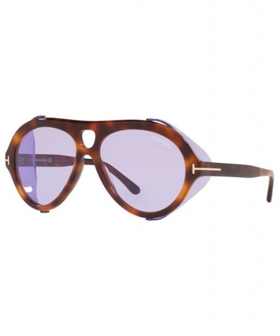 Men's Sunglasses TR001325 60 Tortoise Blonde $86.40 Mens