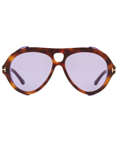 Men's Sunglasses TR001325 60 Tortoise Blonde $86.40 Mens