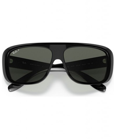 Unisex Polarized Sunglasses RB2196 BLAIR 64 Black $24.64 Unisex