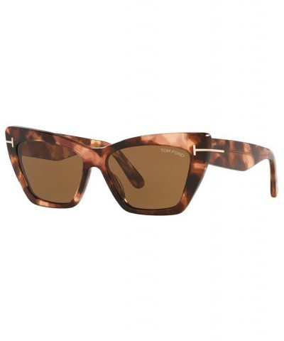 Women's Sunglasses FT0871 56 Tortoise $68.80 Womens