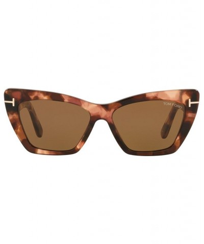 Women's Sunglasses FT0871 56 Tortoise $68.80 Womens