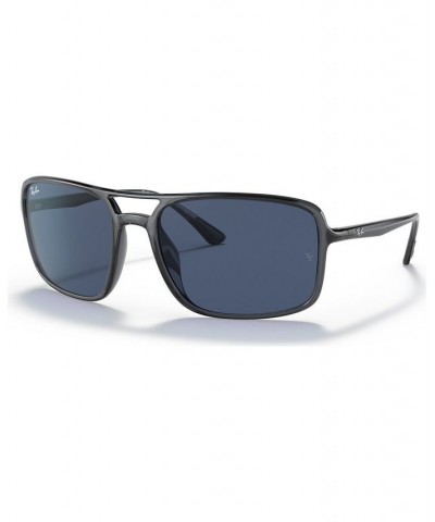 Unisex Sunglasses RB4375 60 Transparent Gray $30.97 Unisex