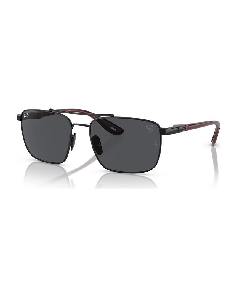 Men's Sunglasses RB3715M Scuderia Ferrari Collection Black $49.92 Mens