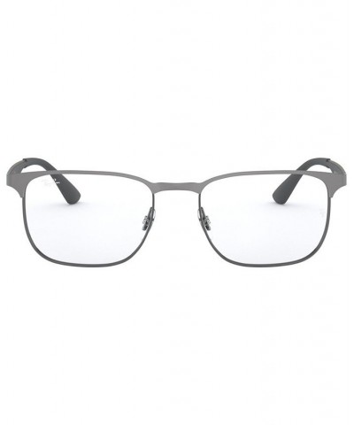 RX6363 Men's Square Eyeglasses Gunmet $17.90 Mens