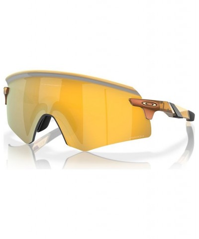 Men's Sunglasses Encoder Discover Collection Transparent Light Curry $53.55 Mens