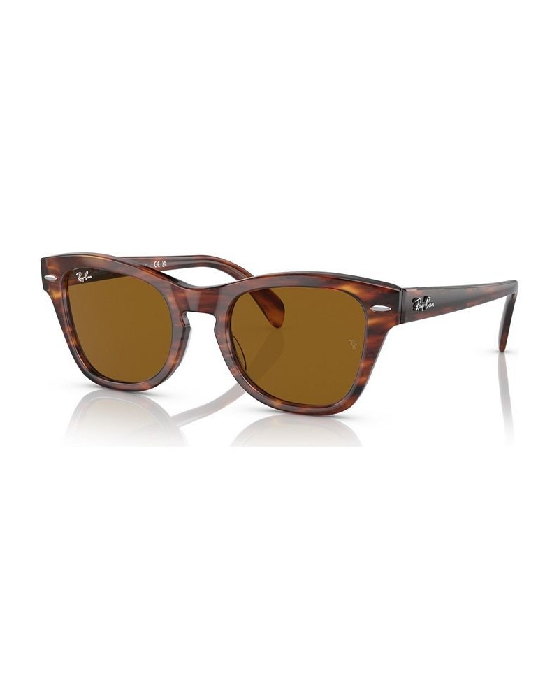 Unisex Sunglasses RB0707S53-X Striped Havana $31.32 Unisex