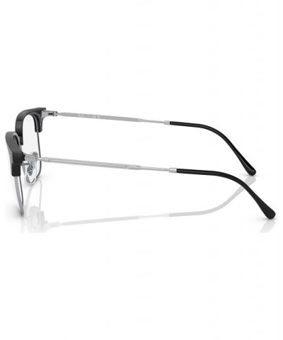 Unisex Square Eyeglasses RX721651-O Green On Black $49.66 Unisex