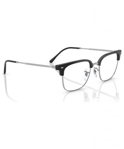 Unisex Square Eyeglasses RX721651-O Green On Black $49.66 Unisex