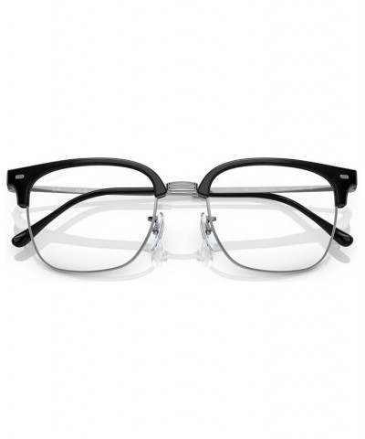 Unisex Square Eyeglasses RX721651-O Green On Black $49.66 Unisex