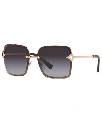 Women's Sunglasses BV6167B 59 Pink Gold-Tone $127.44 Womens