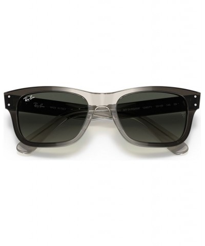 Men's Sunglasses RB2283 MR BURBANK 55 Transparent Gray 2 $49.14 Mens