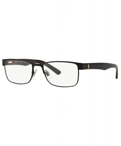 PH1157 Men's Rectangle Eyeglasses Matte Blac $51.91 Mens