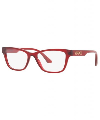 VE3316 Women's Pillow Eyeglasses Black $69.12 Womens