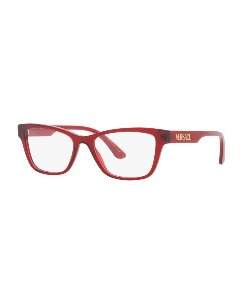 VE3316 Women's Pillow Eyeglasses Black $69.12 Womens