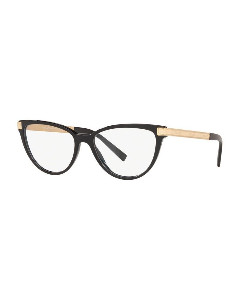 VE3271 Women's Cat Eye Eyeglasses Black $24.06 Womens