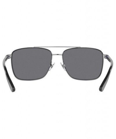 Men's Polarized Sunglasses PH3137 59 SHINY GUNMETAL/POLAR GREY $29.25 Mens