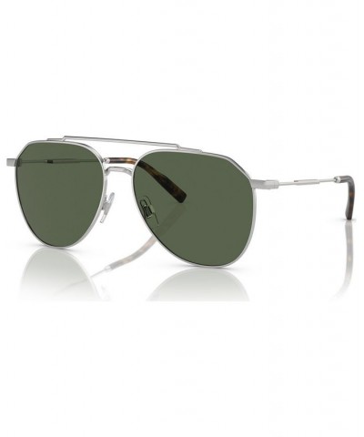 Men's Polarized Sunglasses DG2296 Silver-Tone $46.42 Mens