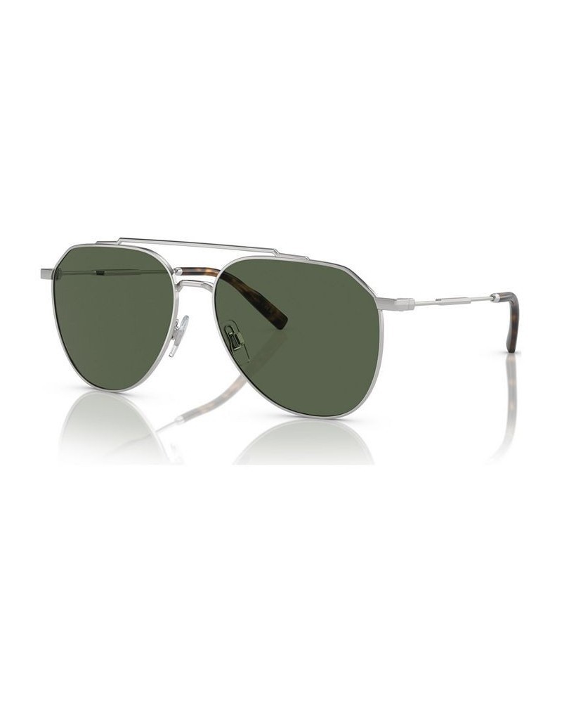 Men's Polarized Sunglasses DG2296 Silver-Tone $46.42 Mens