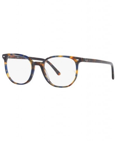RB5397 ELLIOT Unisex Irregular Eyeglasses Brown and Gray Havana $17.90 Unisex