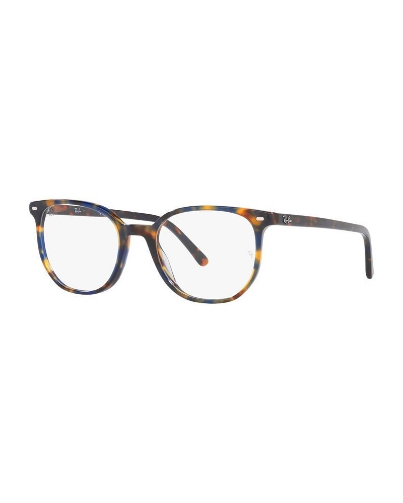 RB5397 ELLIOT Unisex Irregular Eyeglasses Brown and Gray Havana $17.90 Unisex