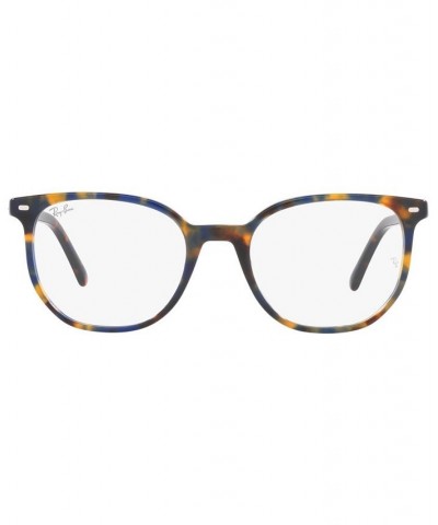 RB5397 ELLIOT Unisex Irregular Eyeglasses Brown and Gray Havana $17.90 Unisex