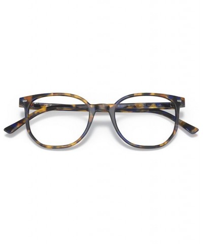 RB5397 ELLIOT Unisex Irregular Eyeglasses Brown and Gray Havana $17.90 Unisex