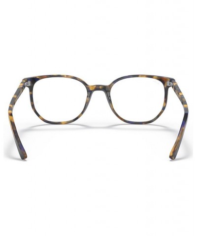 RB5397 ELLIOT Unisex Irregular Eyeglasses Brown and Gray Havana $17.90 Unisex