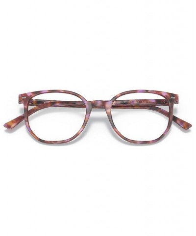 RB5397 ELLIOT Unisex Irregular Eyeglasses Brown and Gray Havana $17.90 Unisex