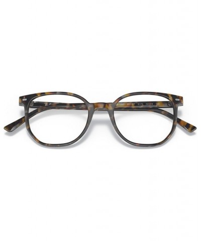 RB5397 ELLIOT Unisex Irregular Eyeglasses Brown and Gray Havana $17.90 Unisex