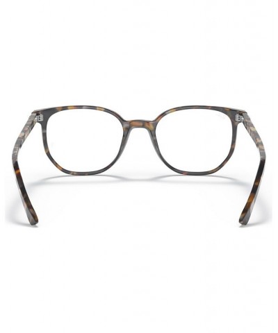 RB5397 ELLIOT Unisex Irregular Eyeglasses Brown and Gray Havana $17.90 Unisex