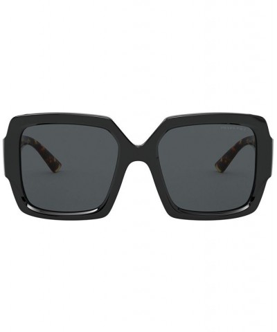 Polarized Sunglasses 0PR 21XS BLACK/POLAR GREY $72.59 Unisex