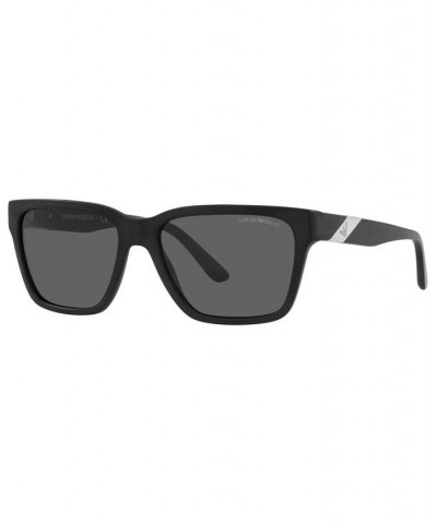 Men's Sunglasses 57 Matte Black $18.50 Mens