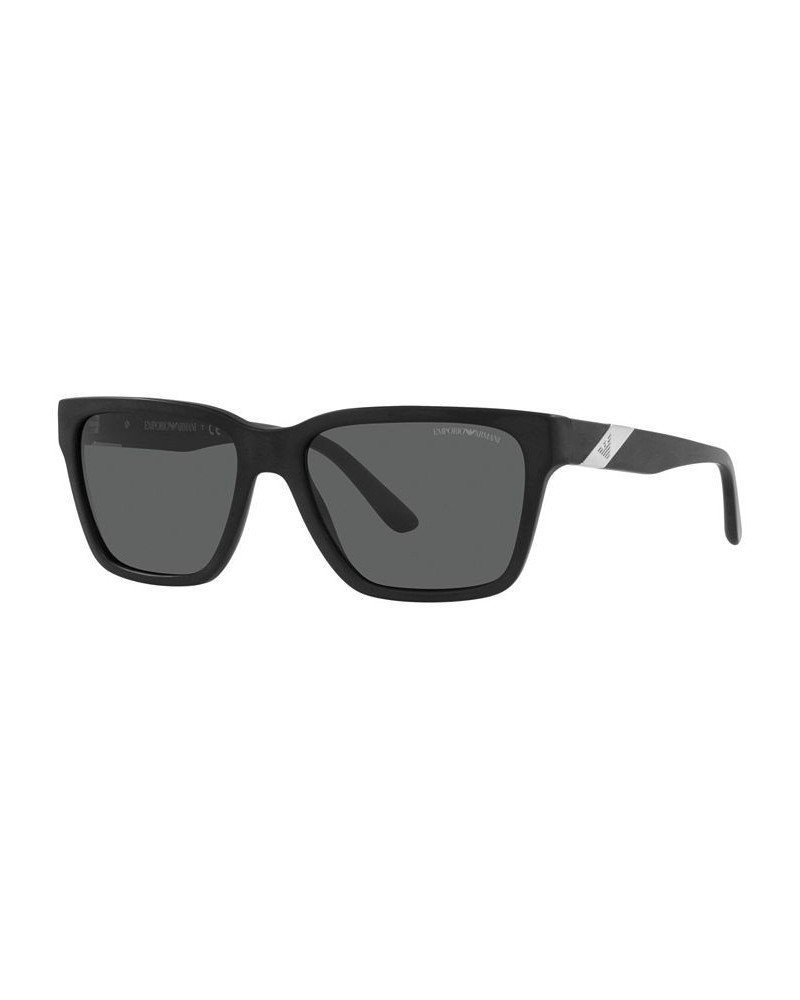 Men's Sunglasses 57 Matte Black $18.50 Mens