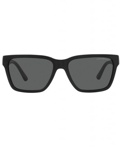 Men's Sunglasses 57 Matte Black $18.50 Mens