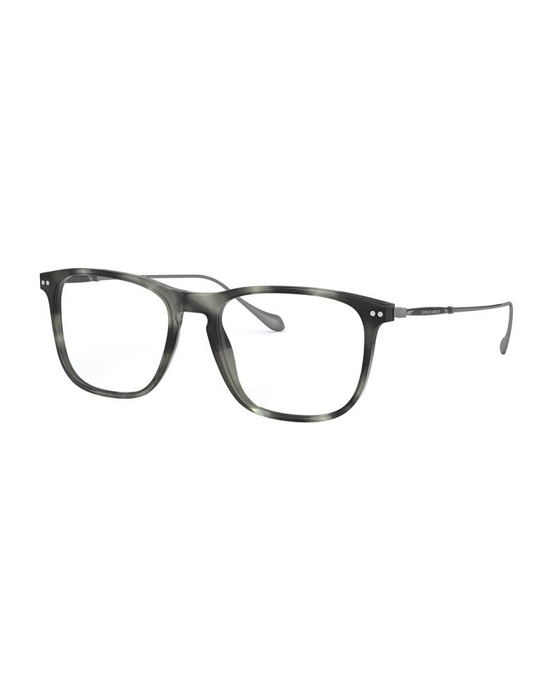 AR7174F Men's Rectangle Eyeglasses Gray $29.67 Mens