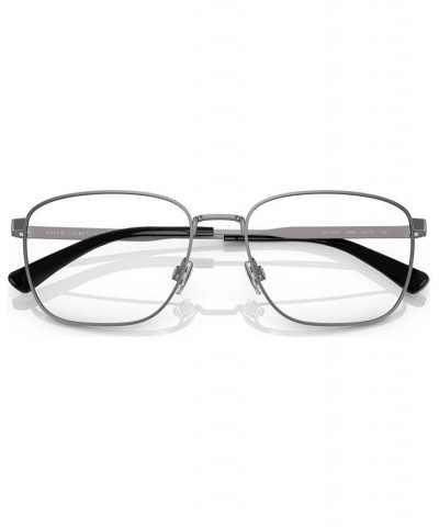 Men's Rectangle Eyeglasses PH121454-O Semishiny Gunmetal $22.75 Mens