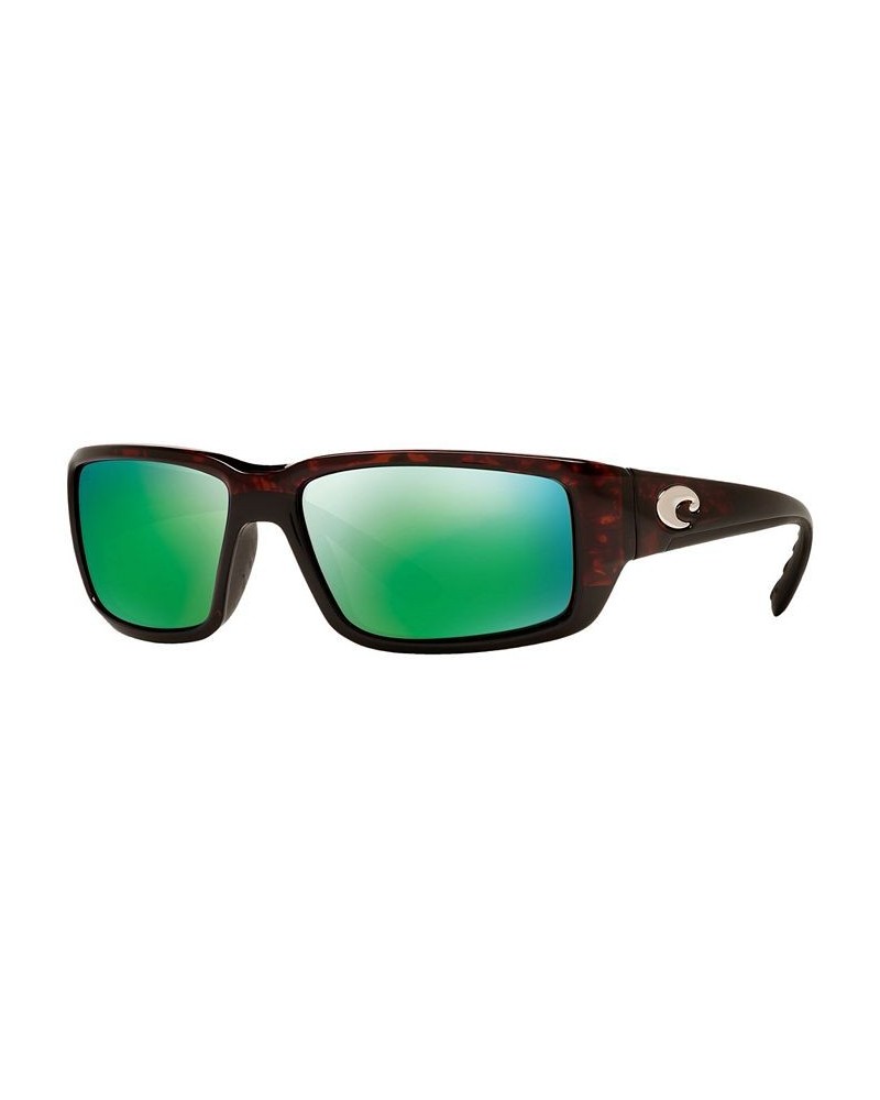 Polarized Sunglasses FANTAIL POLARIZED 59P BLACK/ BLUE MIRROR $81.90 Unisex