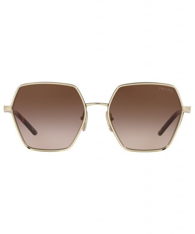 Women's Sunglasses 58 Pale Gold-Tone $89.40 Womens